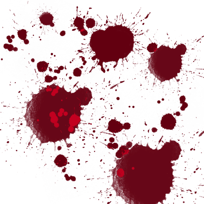 blood splatter